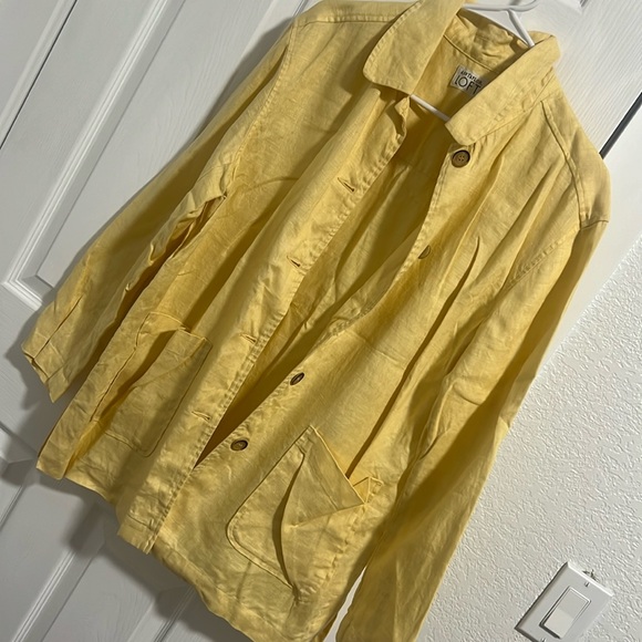 Ann Tylor loft linen light shirt/chaket, size M - Picture 1 of 5